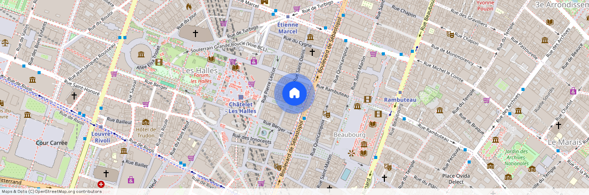 Rue Quincampois et Rue Aubry le Boucher 75004 Paris (4e arrondissement)