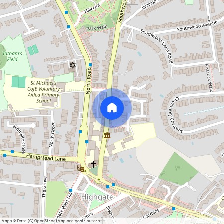 Southwood Lane, Highgate, N6, London