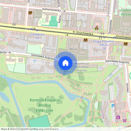 ul. Stanisława Augusta, Kamionek, Praga-Południe, Warszawa, mazowieckie