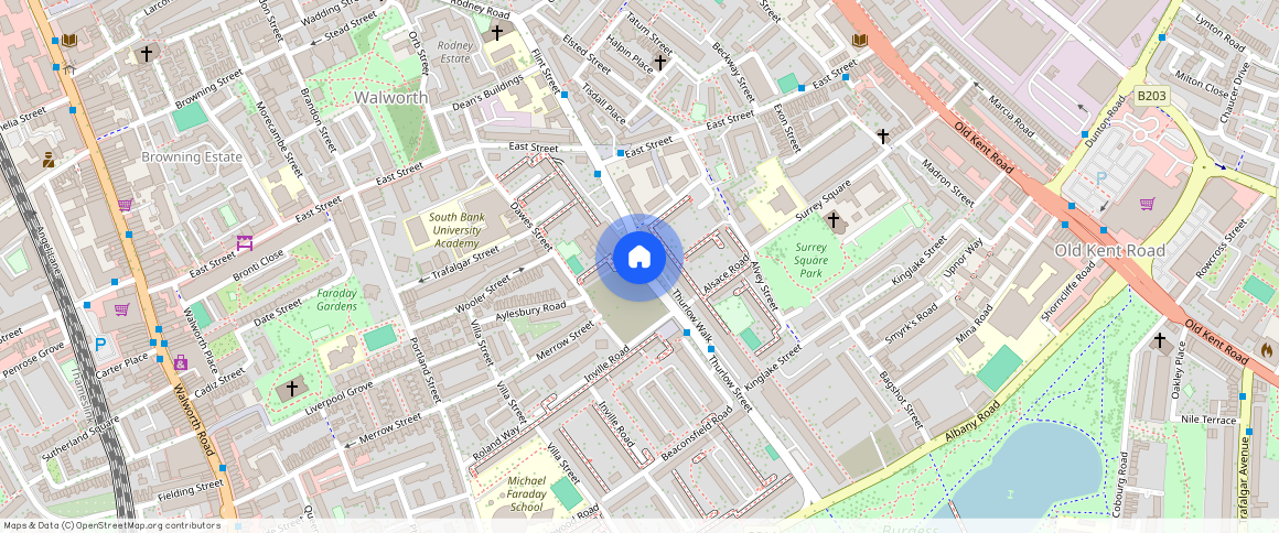 SE17, 64 Thurlow Street, Marson Place, SE17 2GN, London