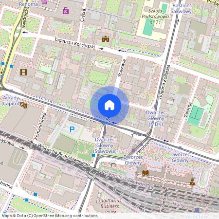 ul. Stawowa, Przedmieście Świdnickie, Stare Miasto, Wrocław, dolnośląskie