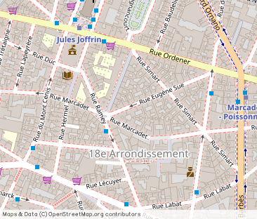 Rue Eugène Sue, Paris - Photo 1