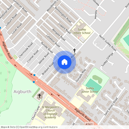 Dundonald Road, Aigburth, Liverpool, Merseyside, L17