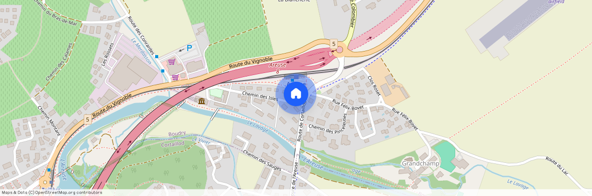 Route de Cortaillod 2, 2015 Areuse