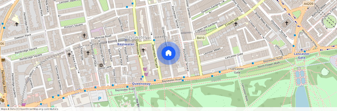 Queensborough Terrace, Notting Hill