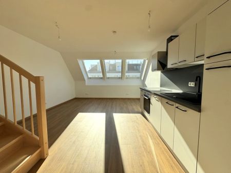 2 Zimmer Dachgeschoss Wohnung mit Home-Office Bereich und Terrasse sowie Klimaanlage - Erstbezug - Unbefristet - Foto 5