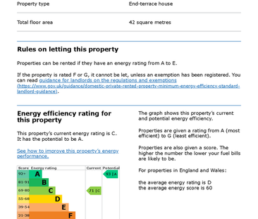1 bedroom end of terrace house to rent - Photo 4