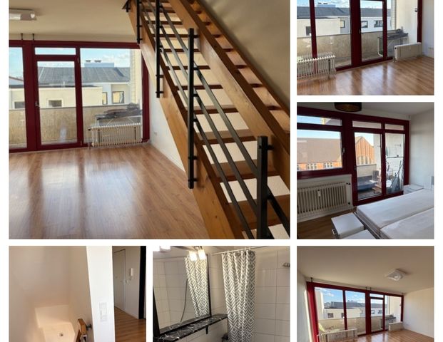 Helle 2,5-Zimmer-Maisonette-Wohnung mit 2 Balkonen in zentraler Lage – 5. Stock mit Weitblick! - Photo 1