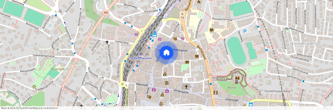 8200, Schaffhausen, Karstgässchen, 6