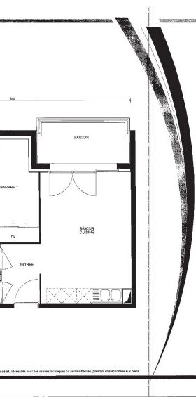 Location Appartement 3 pièces 57m² LORMONT 33310 - Photo 2