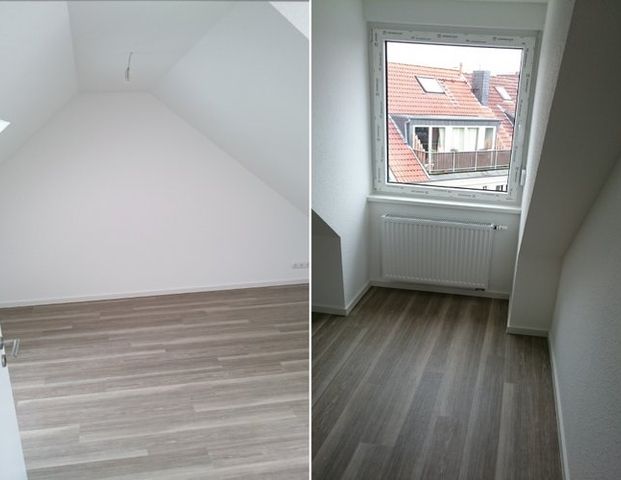 Für Einzelpersonen: moderner Dachgeschossausbau mit Balkon in Mauritz-West - Foto 1