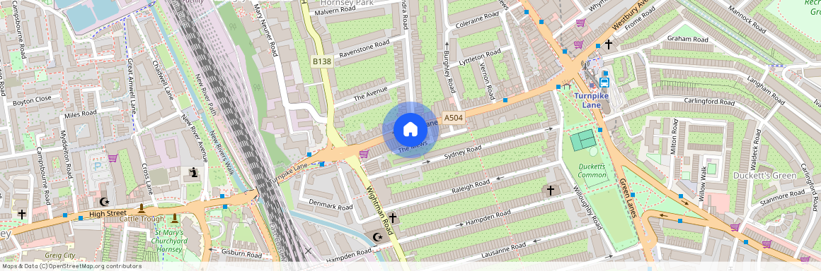 Turnpike Lane, London N8