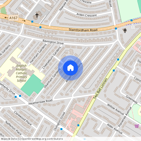 Angerton Gardens, Fenham, Newcastle upon Tyne, NE5