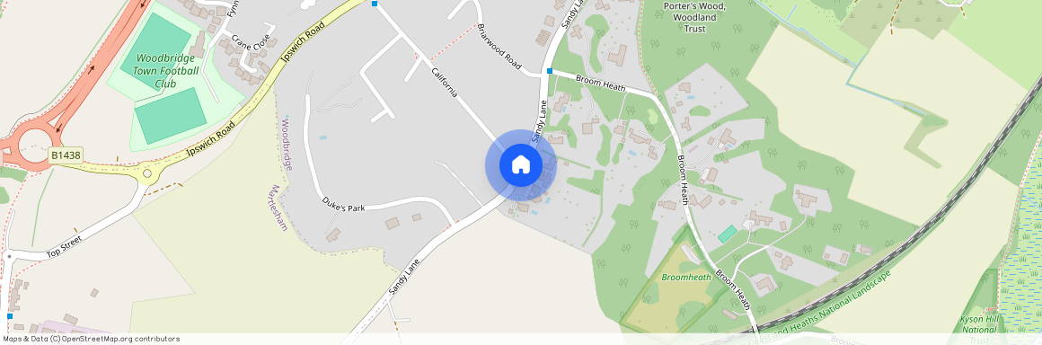 Sandy Lane, Woodbridge, Suffolk, IP12