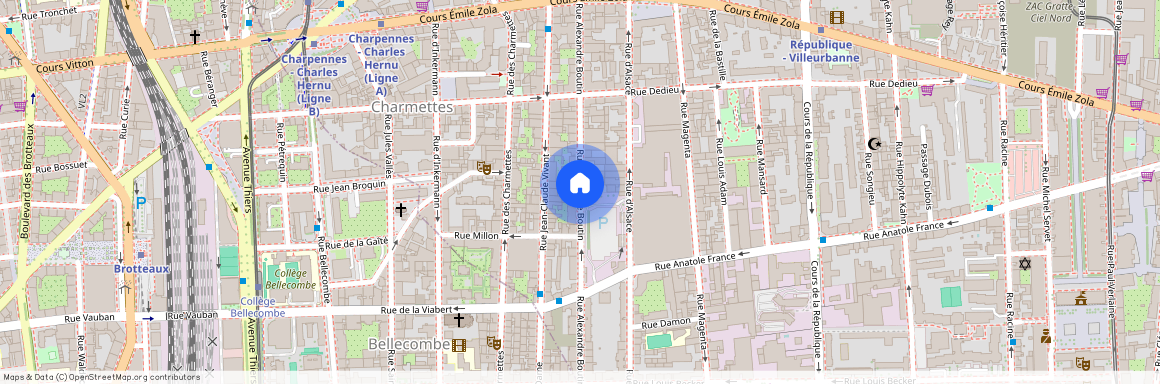 Rue Alexandre Boutin, Francja, Villeurbanne