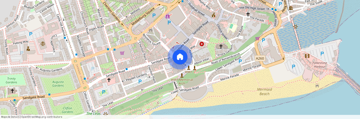 West Terrace, Folkestone CT20 1RR