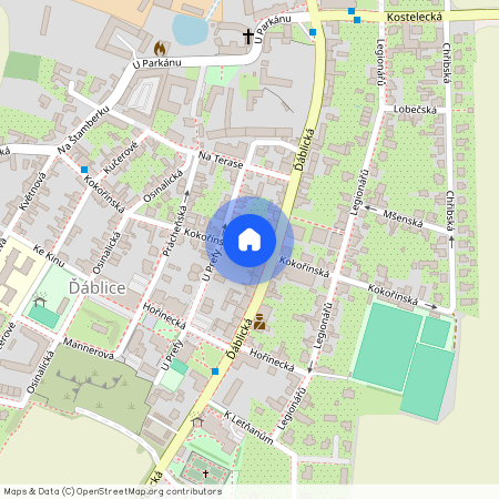 Kokořínská, Praha - Ďáblice