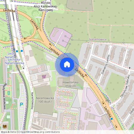 ul. Hawelańska, Winogrady, Stare Miasto, Poznań, wielkopolskie