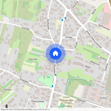 ul. Ojcowska, Bronowice Wielkie, Prądnik Biały, Kraków, małopolskie