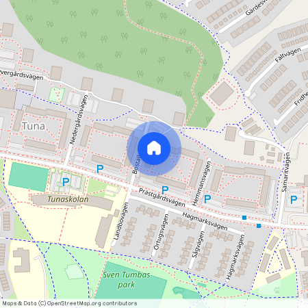 Boställsvägen 4, Tumba