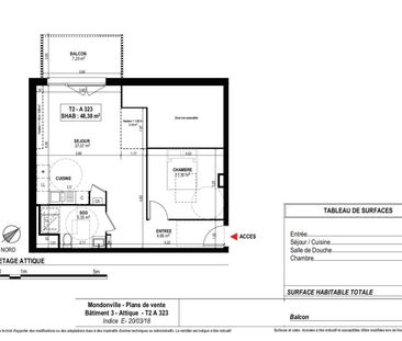 Location Appartement 2 pièces 48m² MONDONVILLE 31700 - Photo 5