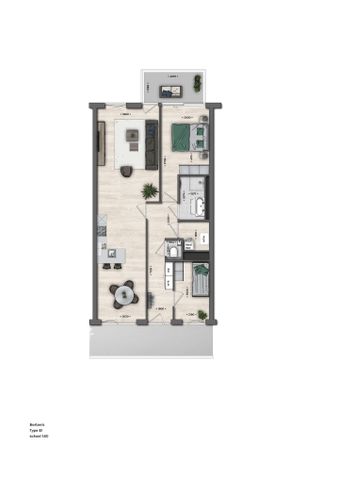 Appartement te huur: Berberisweg 444-B 3053 PL Rotterdam - Photo 2