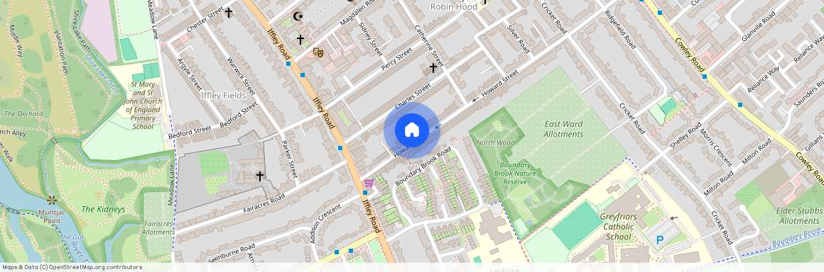 Howard Street, East Oxford, OX4