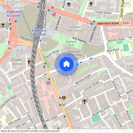 Baldwin Point, Sayer Street, London, SE17