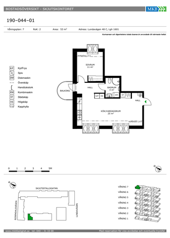 Lundavägen 48 C, Kirsebergsstaden - Foto 2