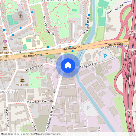 Via Egidio Folli, Milan, Lombardy 20134