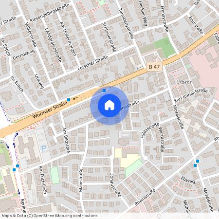 Nahestraße 25, 64625 Bensheim