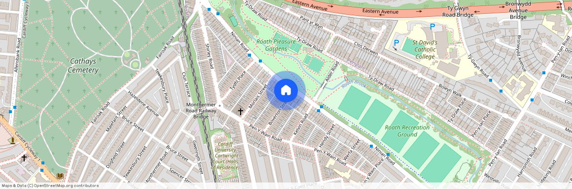 Ninian Road, Roath, CF23