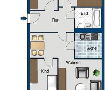 Ihr neues Zuhause: 3-Zimmer-Wohnung - Photo 3