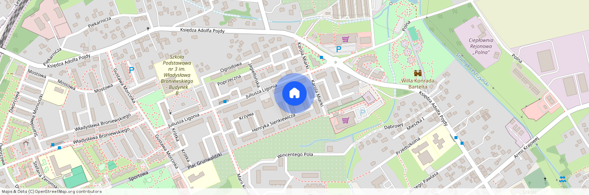 ul. Orzeszkowej, Czerwionka-Leszczyny, Czerwionka-Leszczyny, rybnicki, śląskie