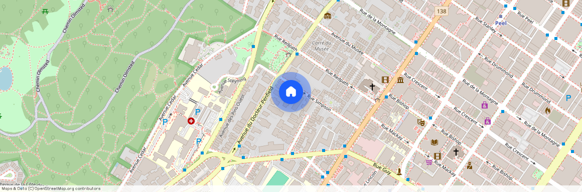 Rue Simpson, H3G 2J5, Montréal