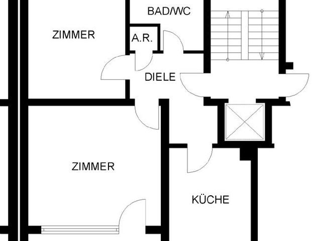 Wohnung in Herne-Horsthausen mit Balkon - Photo 1