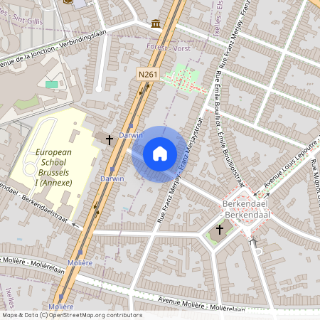 Rue Darwin, 26A, 1050, Ixelles