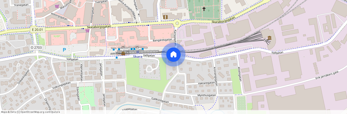 Vallgatan, Skara