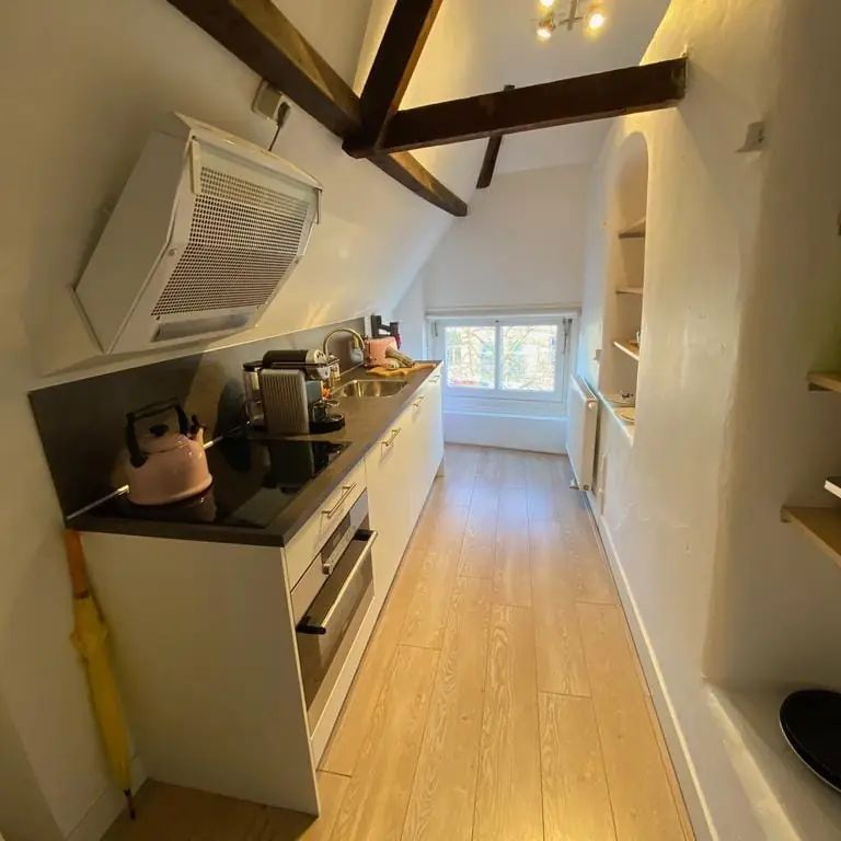 Appartement meublé de 3 pièces à Brabantse Turfmarkt, centre-ville de Delft - À louer - Photo 1