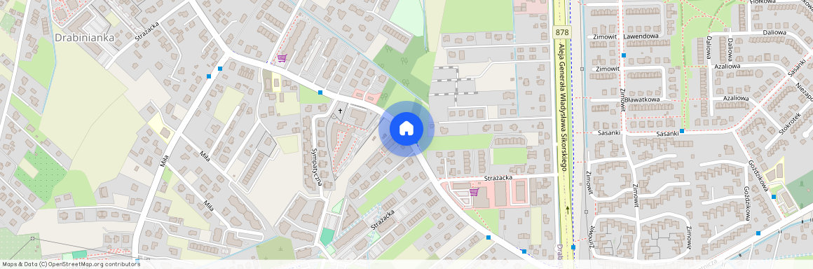 ul. Strażacka, Drabinianka, Rzeszów, podkarpackie