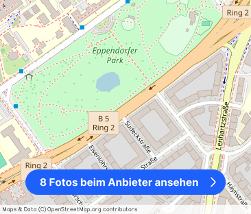 Schöne, helle 3,5 Zimmer mit Balkon und Loggia in Hamburg-Eppendorf - Foto 1