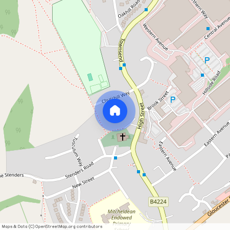 Churchill Way, Mitcheldean