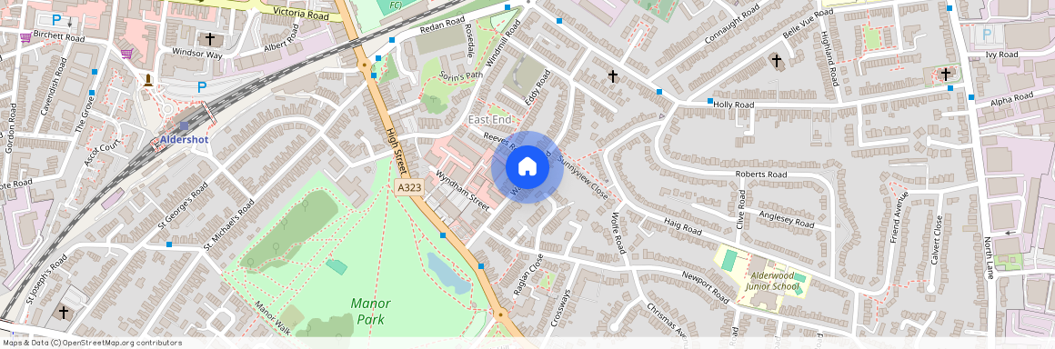 Waterloo Road, Aldershot, Hampshire, GU12
