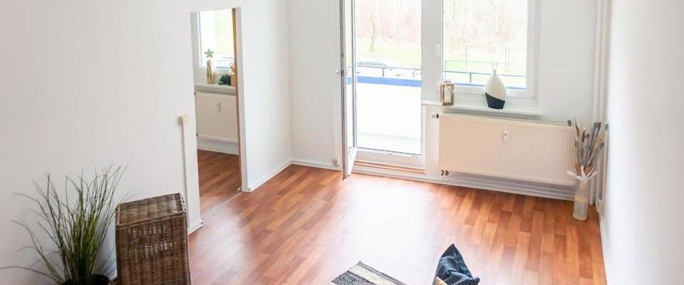 2-Raum-Wohnung mit Balkon nahe Vita-Center - Foto 1