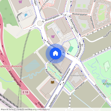 Landågatan, Barkaby