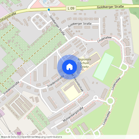 Straße der Freundschaft, 19089, Straße Der Freundschaft    Crivitz