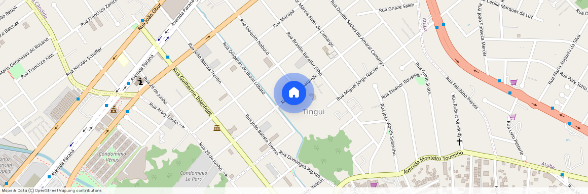 Rua Nicolau Salomão, 430, Tingui - Curitiba - PR