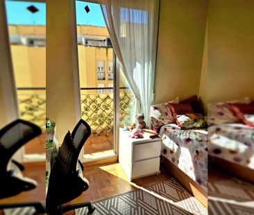 Ample room with standalone wardrobe in 3-bedroom apartment, Retiro - Photo 4