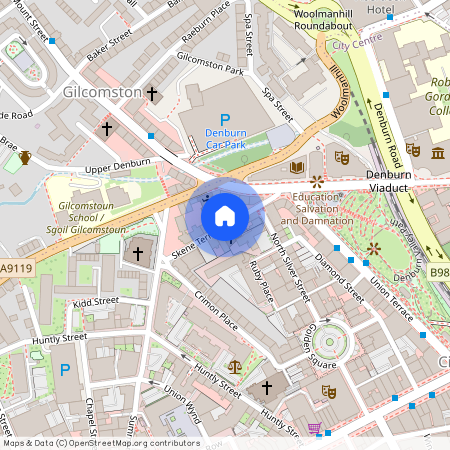 Skene Terrace, City Centre, Aberdeen, AB10