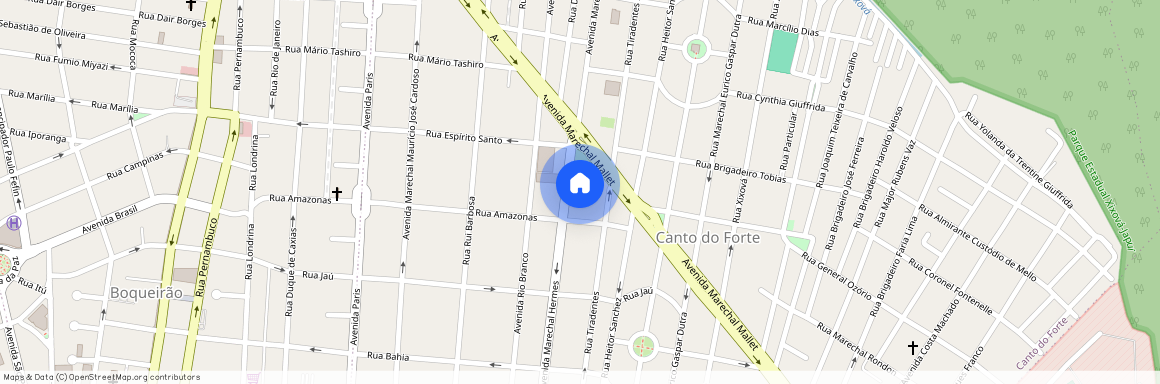 Avenida Marechal Hermes, 390, Canto do Forte, Praia Grande, São Paulo, 11700250